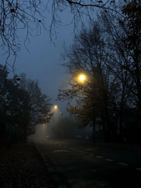 Fall Liminal Space, Nighttime Sky, Night Scenery, Dark Autumn, Autumn Night, Small Town Girl, Night Vibes, Season Of The Witch, Quiet Life