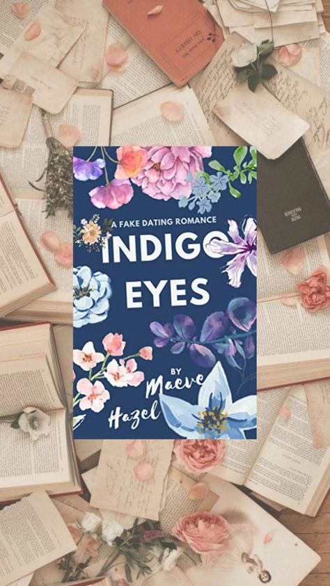 Indigo Eyes Book, Indigo Eyes By Maeve Hazel, Indigo Eyes, Watt Pad, Book Wishlist, Romance, Lifestyle, Books, Home Decor