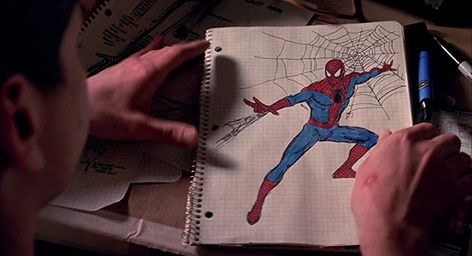 Raimi Spiderman, Spider Man 2002, Spiderman 2002, Sam Raimi, Spiderman 3, Spiderman Movie, Superhero Characters, Man Movies, Movie Costumes