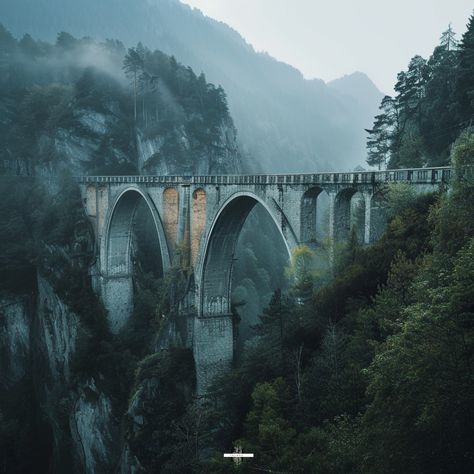 🌉✨ What if a bridge was more than just a way to cross? Explore stunning landscapes and architectural wonders through these breathtaking bridges. 🏞️🚗 🔹 Leave a comment and share your favorite bridge! Follow for more amazing views. #BridgesOfTheWorld #ScenicLandscapes #EngineeringWonders #TravelInspiration #ArchitecturalMarvels #BridgePhotography #AdventureAwaits #NatureAndEngineering #ExploreBridges #BeautifulJourneys #midjourney #sanfrancisco #castle #aiart Landscape Photography Architecture, Fantasy Bridge, Castle Bridge, Bridge Aesthetic, Barren Landscape, Architecture References, Bridges Architecture, Bridge Landscape, Minecraft Kingdom