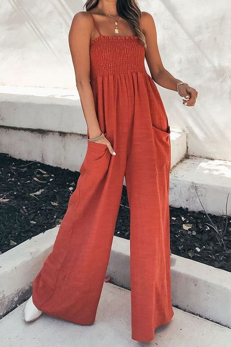 High Waist Jumpsuit, Look Winter, Slim Jumpsuit, Pocket Jumpsuit, Jumpsuit Casual, Loose Jumpsuit, Trendy Jackets, Red Jumpsuit, Jumpsuits And Rompers