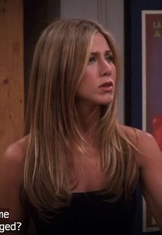 Haïr Cut Length Hair, The Rachel Long Hair, Jennifer Aniston Light Brown Hair, Rachel Green Honey Blonde Hair, Jennifer Aniston Hair Layers Face Framing, Jeniffer Aniston Hair 90s, Layered 90s Haircut Straight, Bronde Layered Haircut, Rachel Long Layers