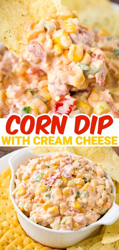 Side Dips Food, Football Chip Dip, Best Cold Chip Dips, Best Cold Dips For Parties Appetizers, Crock Pot Cream Cheese Dip, Easy Tailgate Dips Cold, Corn Dips Cold, Rotel Chicken Dip, Dips To Make With Cream Cheese