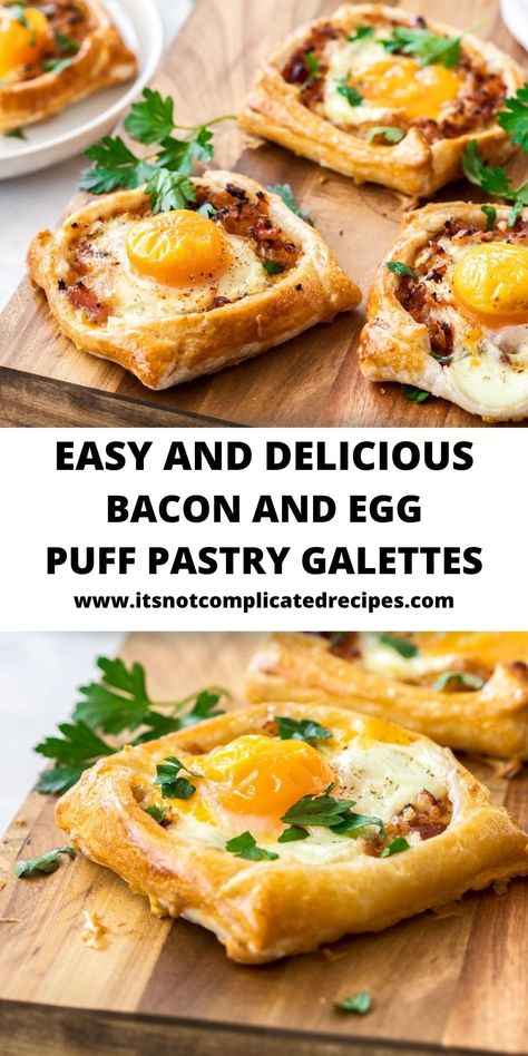 Egg Puff Pastry, Ideal Breakfast, Puff Pastry Recipes Savory, Gut Diet, Breakfast Tart, Egg Puff, Savory Breakfast Recipes, English Afternoon Tea, Galette Recipe