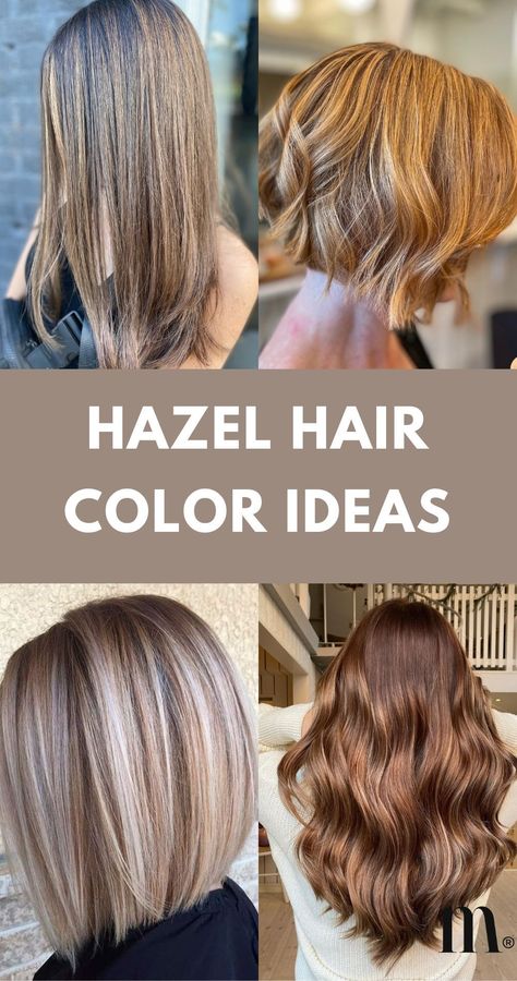 🎨 Get creative with 33+ trendy hazel hair color ideas. Experiment with highlights in shades of brown, perfect for both straight and short hair. Find the best hair color ideas and trending hair dye shades for this year in this article. Blonde Colours Shades, Best Hair Color For Hazel Green Eyes, Fair Skin Hair Color Ideas Hazel Eyes, Hazel Eyes Hair Color Ideas, Hair Color For Pale Skin And Hazel Eyes, Hair Color Hazel Eyes, Hair Color Ideas For Hazel Eyes, Hair Color For Hazel Eyes And Fair Skin, Hair Colour For Hazel Eyes