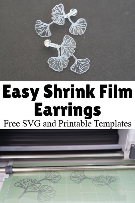 Shrinky Dink Earrings, Shrinky Dink Jewelry, Shrinky Dink Crafts, Shrink Film, Shrink Plastic Jewelry, Shrink Art, Earring Kit, Holiday Sewing, Plastic Earrings