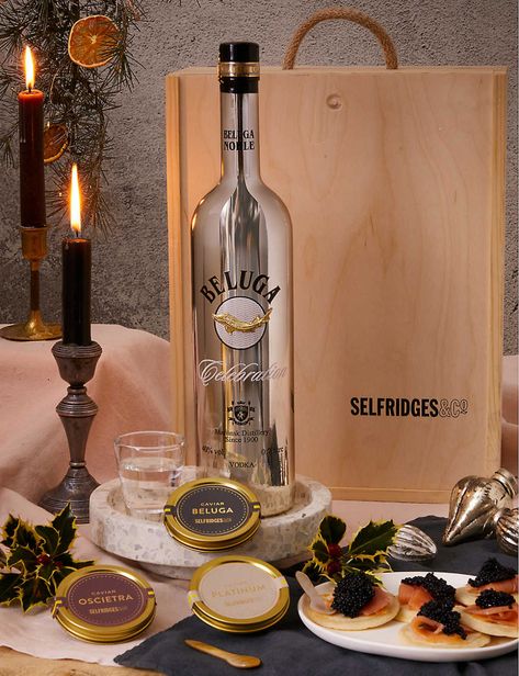 Beluga Vodka, Toast Points, Luxury Vodka, Beluga Caviar, Vodka Gifts, Luxury Hampers, Bridesmaid Gift Boxes, Night Cap, Wine And Dine