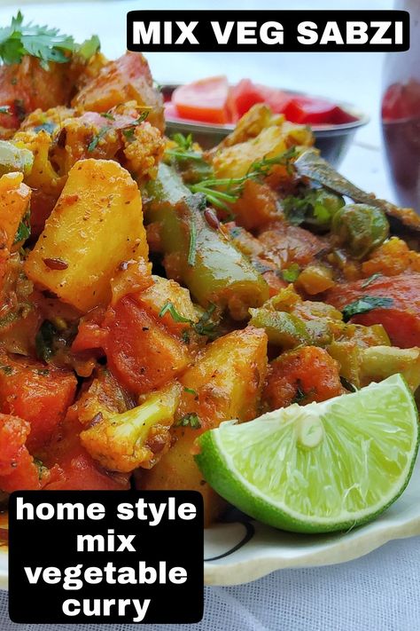 mix veg recipe | mix veg sabzi | mix vegetable curry | sabji recipe | mix vegetables recipes indian | mix vegetables recipes | mix veg | sabzi recipe | sabzi recipe indian foods | indian curry | indian curry vegetarian | curry recipes | curry recipes indian Veg Tawa Sabji, Veg Sabzi Indian Dishes, Dry Sabzi Recipes, Mix Veg Recipes Indian, Mix Veg Sabji Recipe, Indian Mixed Vegetable Recipes, Vegetable Sabji Recipe, Mix Vegetable Sabji, Mixed Vegetable Recipes Indian