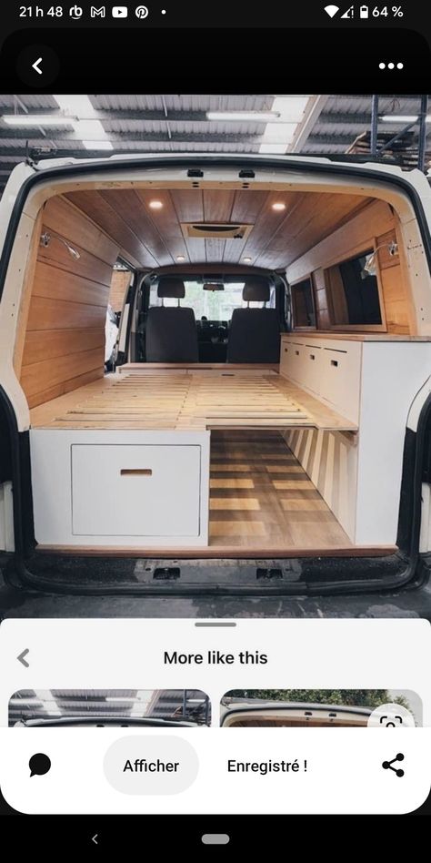 Kombi Food Truck, Astuces Camping-car, Small Camper Vans, Yellow Kitchen Cabinets, Palette Patio Furniture, Kangoo Camper, Minivan Camper Conversion, Minivan Camper, Diy Furniture Cheap