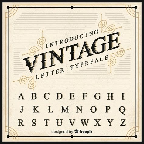 Vintage Fonts Alphabet, Free Fonts For Cricut, Fonts Handwriting Alphabet, Font Bubble, Fonts Ideas, Vintage Alphabet, Fonts Cursive, Font Pairings, Fonts Creative