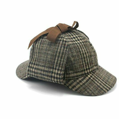 Detectives Outfit, Sherlock Holmes Cosplay, Sherlock Hat, Sherlock Fashion, Sherlock Holmes Costume, Best Fanfiction, Count Duckula, Sherlock Fan Art, Deerstalker Hat