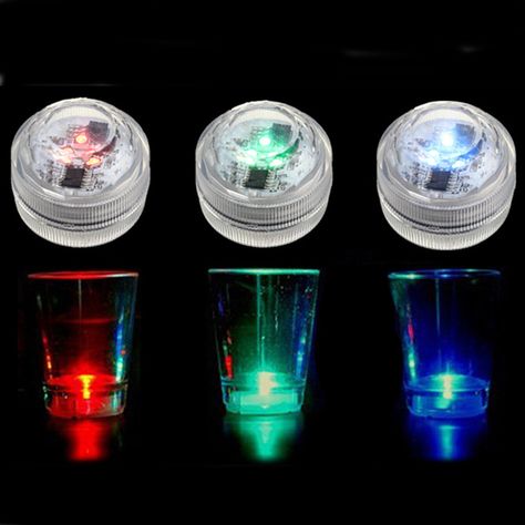 Wholesale Price + Free Shipping #LED Gadgets Waterproof Mini LED Colorful Round Candle Under Water Light Lamp Aquarium Lamp, Underwater Light, Round Candle, New Years Wedding, Round Candles, Led Candle Lights, Flameless Led Candles, Underwater Lights, Rgb Led Lights