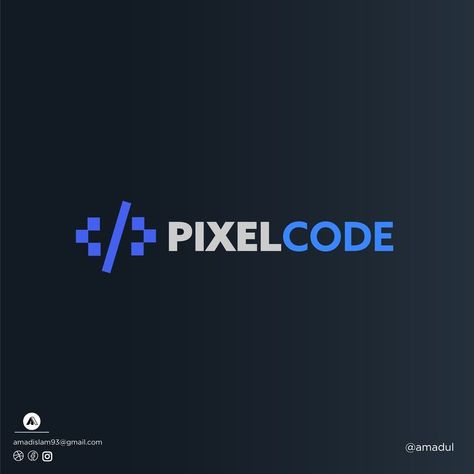 Programming Logo, Modern Logo Ideas, Coding Logo, Code Programming, Branding Identity Inspiration, Brand Identity Guidelines, Learning Logo, Developer Logo, Logo Sketches