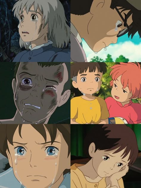 Tears flowing in Studio Ghibli ~.~ Studio Ghibli Art Style, Garden Concept Art, Ghibli Art Style, Ghibli Reference, Character Design Styles, Studio Ghibli Style, Miyazaki Art, Art Style Study, Ghibli Characters