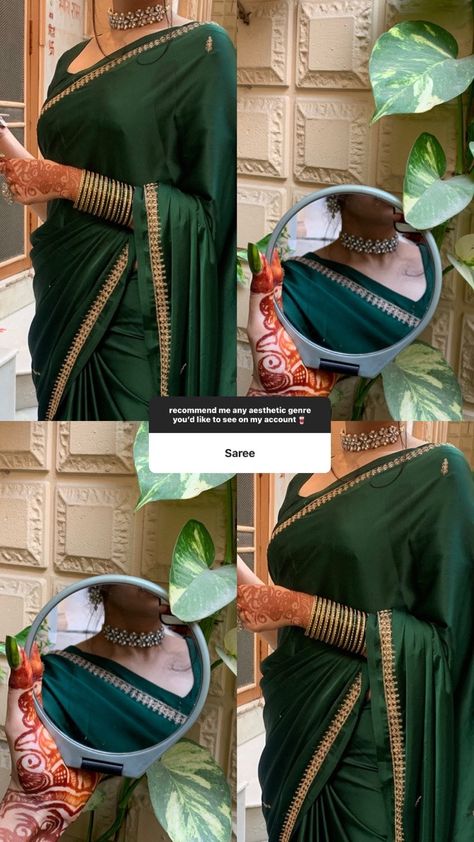 Silk Saree Aesthetic Photoshoot, Traditional Saree Pics Poses, Saree Aesthetic Story, Comments For Saree Pic, Instagram Saree Photo Ideas, Instagram Story Ideas Saree Pics, Saree Pics Insta Story, Indian Aesthetic Ig Story, Insta Photo Ideas Traditional