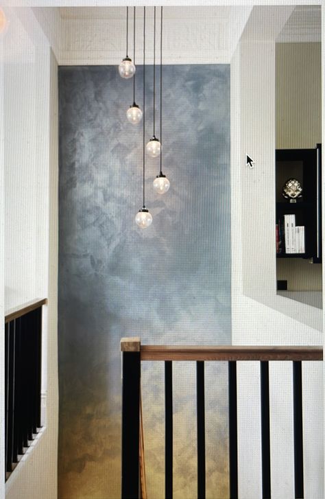 Stairway Lights Ideas, Stair Case Lights Ideas, Stairs Lighting Ideas Stairways, Stairway Lighting Hanging, Stairs Lighting Ideas, Stair Wall Ideas, Staircase Accent Wall, Staircase Wall Design, Staircase Lighting Ideas