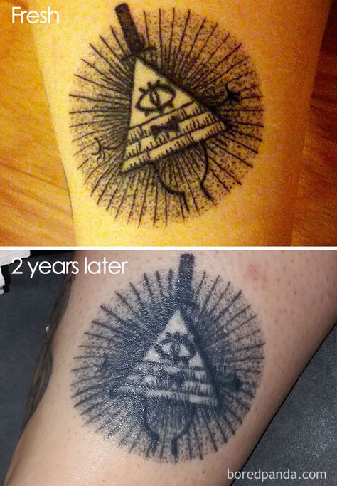 Aged Tattoo, Zelda Triforce Tattoo, Cod Tattoo, Tattoo Aging, Triforce Tattoo, Tattoo Sydney, Tattoo School, Tattoo Fixes, Legend Of Zelda Triforce