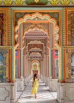 About | Anika Pannu | Travel Inspiration & Photographer Circle Garden, City Palace Jaipur, Jaipur Travel, Indian Literature, Amer Fort, India Travel Places, Travel Pose, Mughal Architecture, Travel Infographic