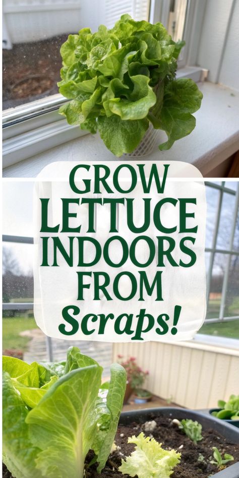 Discover the secrets to hydroponic lettuce success and vertical gardening techniques for limited space! This guide will help you master planting lettuce and creating a thriving salad garden indoors. Great for anyone interested in gardening vertical and romaine lettuce growing! #PlantingVeggies #HydroponicLettuce #SaladGarden How To Plant Romaine Lettuce From Scraps, Grow Salad Indoors, Growing Lettuce From Scraps, How To Grow Lettuce From Scraps, How To Regrow Lettuce, Growing Lettuce In Containers, Indoor Salad Garden, Regrow Lettuce, Romaine Lettuce Growing