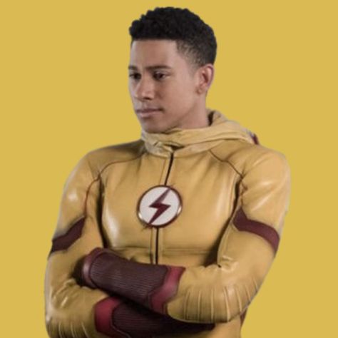 Wallace R. West (Kid Flash) Wallace West, Wally West, Kid Flash, Dc Icons, The Flash, Random Stuff, Flash, Athletic Jacket