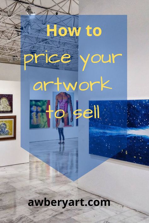 How to price your artwork and price your paintings to sell. How To Price Paintings, How To Price Artwork, Signing Your Artwork, Art To Sell, How To Sell Art, Goal Settings, Art Biz, What Is An Artist, Art Advice