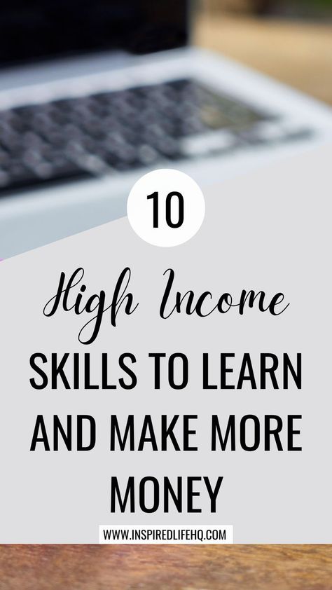 A close-up of a laptop keyboard with a blurred background. The text on the image reads "10 High Income Skills To Learn And Make More Money." High Income Skills To Learn In 2024, Digital Skills To Learn, Skills To Learn In Your 20s, Skills To Learn To Make Money, Top Skills To Learn, Skills To Learn Online, High Income Skills To Learn, High Income Skills, Money Skills