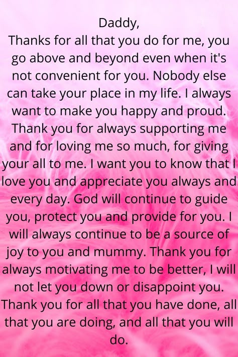 Message To Parents From Daughter, Daughter To Father Quotes Beautiful, Paragraphs For Your Dad On Fathers Day, Letters For Parents From Daughter, What To Write For Your Dads Birthday, A Dads Love For His Daughter, Paragraphs For Your Dads Birthday, Letter For My Father, Letters For Dads Birthday