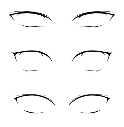 Manwha Eyes Drawing, Vampire Eyes Drawing, Eyes Male Drawing, Male Eyes Reference, Eye Reference Drawing Male, How To Draw Eyes Male, Eye Drawing Male, Men Eyes Drawing, Eyes Drawing Male