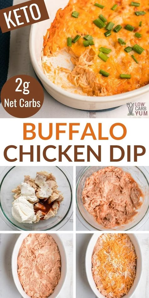 Keto Buffalo Chicken Dip, Keto Buffalo Chicken, Keto Dips, Chicken Dip Recipe, Buffalo Chicken Dip Recipe, Low Carb Low Fat Recipes, Keto Appetizers, Low Carb Appetizers, Best Low Carb Recipes