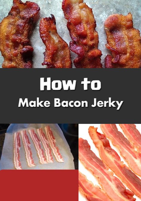 How To Make Bacon Jerky In The Oven, Bacon Jerky Recipe, Bacon Jerky Air Fryer, Bacon Jerky In The Oven, Bacon Jerky Recipe Dehydrator, Dehydrated Bacon, Ketocarnivore Diet, Sriracha Bacon, Homemade Beef Jerky Recipe