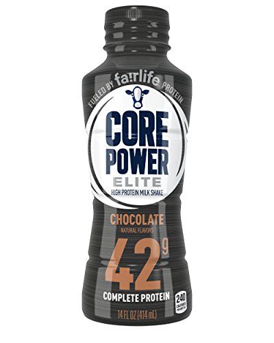 fairlife Core Power Elite High Protein 42g Milk Shake Chocolate 14ounce bottles 12 Count >>> BEST VALUE BUY on Amazon #GourmetBestSellers Chocolate Milk Protein Shake, Core Protein Shake, Protein Chocolate Milk, Fairlife Core Power, Core Power Protein Shake, Fairlife Milk, Groceries List, Protein Products, Protein Milk