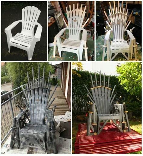 Viking Decorations, Game Of Thrones Chair, Game Of Thrones Halloween, Game Of Thrones Decor, Game Of Thrones Birthday, Game Of Thrones Premiere, Viking Party, Game Of Thrones Theme, Game Of Thrones Party