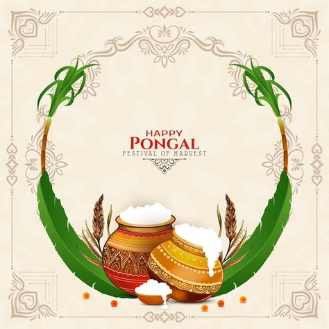 Free vector happy pongal south indian ha... | Free Vector #Freepik #freevector Pongal Tamil Wishes, Pongal Drawing, Pongal Background, Festival Background Design, Thai Pongal, Happy Pongal Wishes, Tamil Wishes, Pongal Festival, Pongal Celebration