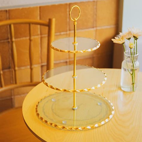 3 Tier Stand Food Display, Pastry Tower, Clear Cupcake Stand, Gold Cupcake Stand, Mini Cupcake Stand, Tier Serving Tray, 3 Tier Serving Tray, Cake Holder, Bottle Collection