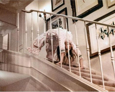 Exorcist 1973, The Exorcist 1973, I Love Horror, Jason Miller, Linda Blair, Horror Aesthetic, Scaredy Cat, Scary Stuff, The Exorcist