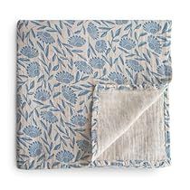 Baby Muslin Swaddle, Muslin Swaddle Blanket, Muslin Swaddle, Muslin Baby, Baby Swaddle Blankets, Home Goods Decor, Muslin Swaddling, Baby Gown, Blue Blanket