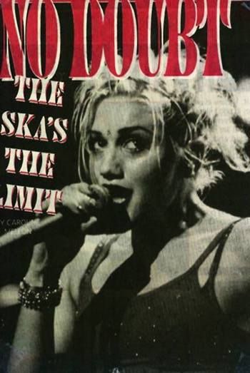 The ska's the limit! Gwen Stefani 90s Poster, Gwen Stefani Poster, Punk Poster, Riot Grrrl, Rock Punk, No Doubt, Photo Wall Collage, Art Collage Wall, Band Posters