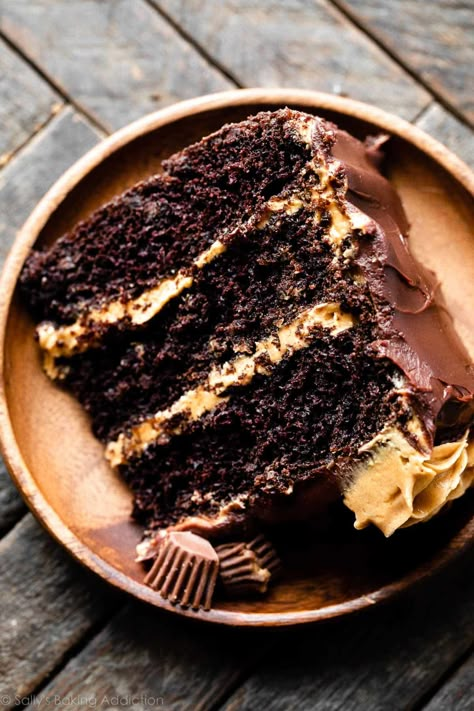 Cake Half Baked Harvest, Gluten Free German Chocolate Cake, Chocolate Peanut Butter Cake Recipe, Nutella And Peanut Butter, Peanut Butter Cake Recipe, Peanut Butter Frosting Recipe, Snickers Cake, Peanut Butter Icing, Chocolate Peanut Butter Cake