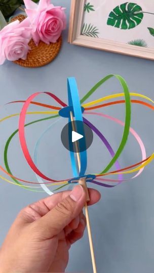 Crafts for kids: DIY paper toy | Learn how to make a shape-shifting toy out of paper strips – perfect for a craft session with your kids! #FunChina #ChildrensDay #Happy #Foryou #artwork... | By China Plus South AfricaFacebook Summer Crafts For Kids 6-8, Paper Wands Diy, Windchimes Diy Kids, How To Make Paper Games, Crafts For Grade 3 And 4, Easy Toys To Make For Kids, Pre K Summer Crafts, Take And Make Crafts For Kids Library, Paper Strip Crafts