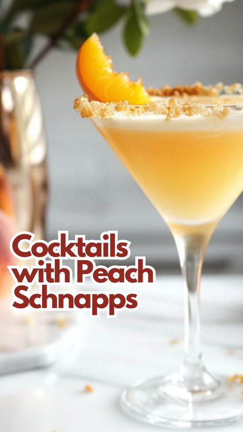 Cocktails with Peach Schnapps Peach Snaps Cocktails, Peach Schnapps Cocktails, Shots With Peach Schnapps, Cocktails With Peach Schnapps, Drinks With Peach Schnapps, Peach Schnapps Drinks Recipes, Peach Schnapps Drinks, Fuzzy Navel, Alcohol Beverages