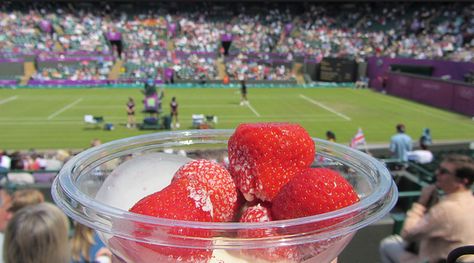 Wimbledon Wimbledon Party Food, Wimbledon Strawberries And Cream, Wimbledon Party, Book Club Food, Book Club Party, Quintessentially British, Lemon-lime Soda, Life In London, Cross Road