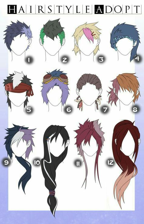 Hairstyles For Anime, Anime Hairstyles Male, Anime Haircut, Male Hairstyles, Pelo Anime, الفن الرقمي, Manga Hair, Anime Boy Hair, Drawing Eyes