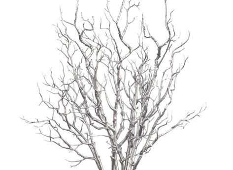 Metallic Branch - Set of 3 | Stemmed Floral | Floral, Plants, & Trees | Decor | Z Gallerie