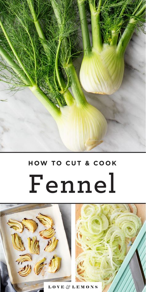 What is Fennel? (And How to Cook It) - Recipes by Love and Lemons Fennel Recipes Sauteed, Sauteed Fennel, Fennel Roasted, Fennel Recipe, Homemade Vegetable Broth, Tomato Pasta Recipe, Fennel Recipes, Roasted Fennel, Simple Vinaigrette