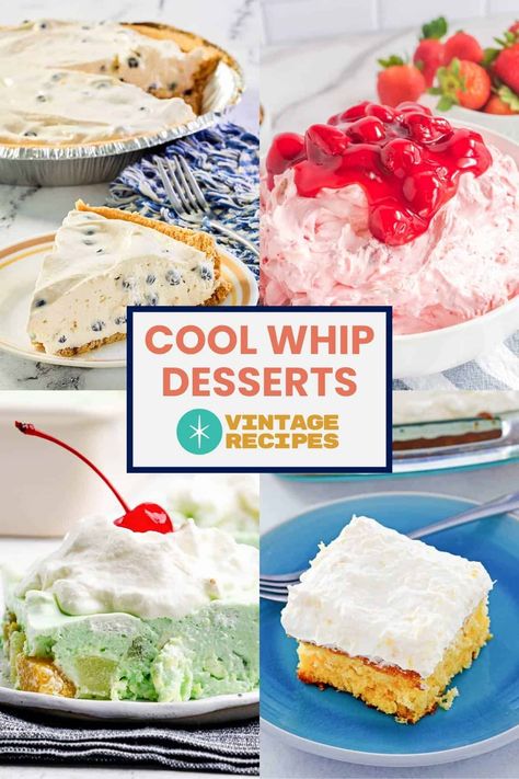 Easy Whip Cream Desserts, Pies Made With Cool Whip, Jello Salads With Cool Whip, Cool Whip Desserts Easy, Recipes Using Cool Whip, Cool Whip Dessert Recipes, Cool Whip Deserts, Cool Whip Cake, Mandarin Orange Cake Recipe