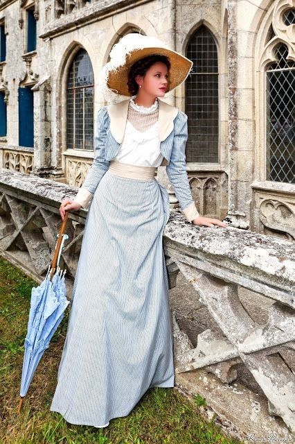 Dress 1900, Belle Epoque Fashion, 1900 Fashion, 1890s Fashion, 1910s Fashion, 1900s Fashion, 1800s Fashion, Old Fashion Dresses, Edwardian Dress