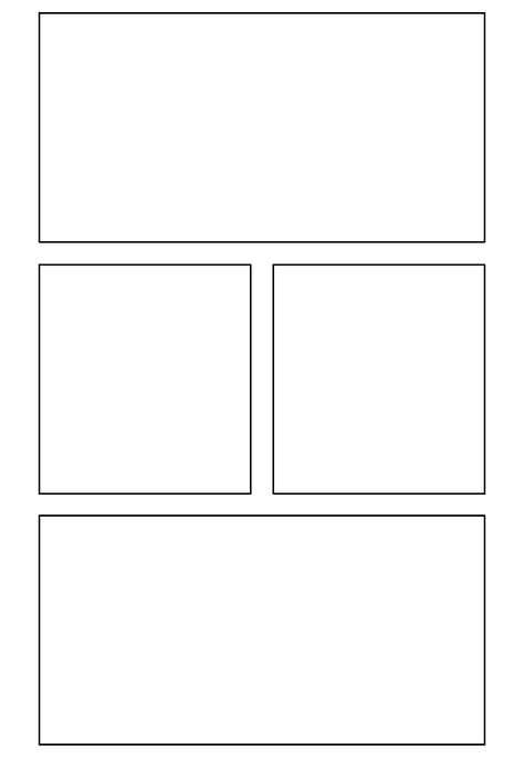 Large Drawings Sketch, Manga Panels Template, Comic Frame Template, Comic Book Layout Templates, Comic Drawing Base, Manga Base Comic, Comic Panels Layout Design Reference, Manga Ideas Story, Blank Manga Panels