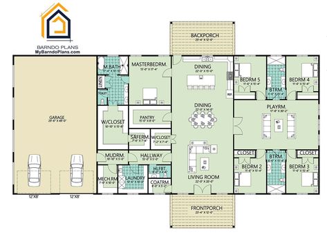 Five Bedroom Barndominium, 6 Bedroom Barndominium House Plans, 5 Bedroom Double Wide Floor Plans, 5 Bedroom With Office House Plans, 5 Bedroom Barndominium Floor Plans With Garage, Barndominium With Playroom, 5 Bedroom 2 Story Barndominium Floor Plans, 4-5 Bedroom Barndominium Floor Plans, 5 Bedroom Home Floor Plans