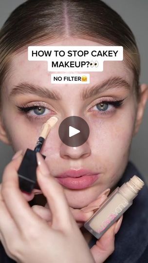 472K views · 7.7K reactions | HOW TO STOP CAKEY MAKEUP! Inspo @Chloe Morello 💖 #cakeymakeup #makeuptips #makeuphacks #makeup #makeupvideo #makeupchallenge #makeuptechnique #nofilter #makeuproutine #basemakeup #foundationroutine | Tips Makeup Chloe Morello, Cakey Makeup, Contouring Techniques, Foundation Routine, Holiday Makeup Looks, Celebrity Makeup Looks, Makeup Challenges, Hooded Eye Makeup, Holiday Makeup