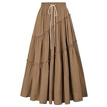 Maxi Skirt Fall, Skirts Vintage, Long Skirts For Women, Women Skirts, Hem Skirt, Fall Skirts, Skirt Design, Skirts With Pockets, Modest Outfits